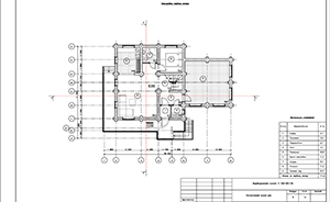 Архитектурное проектирование деревянного дома из оцилиндрованного бревна